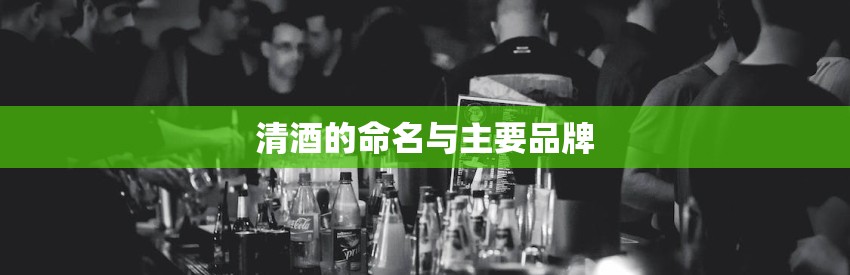 清酒的命名与主要品牌